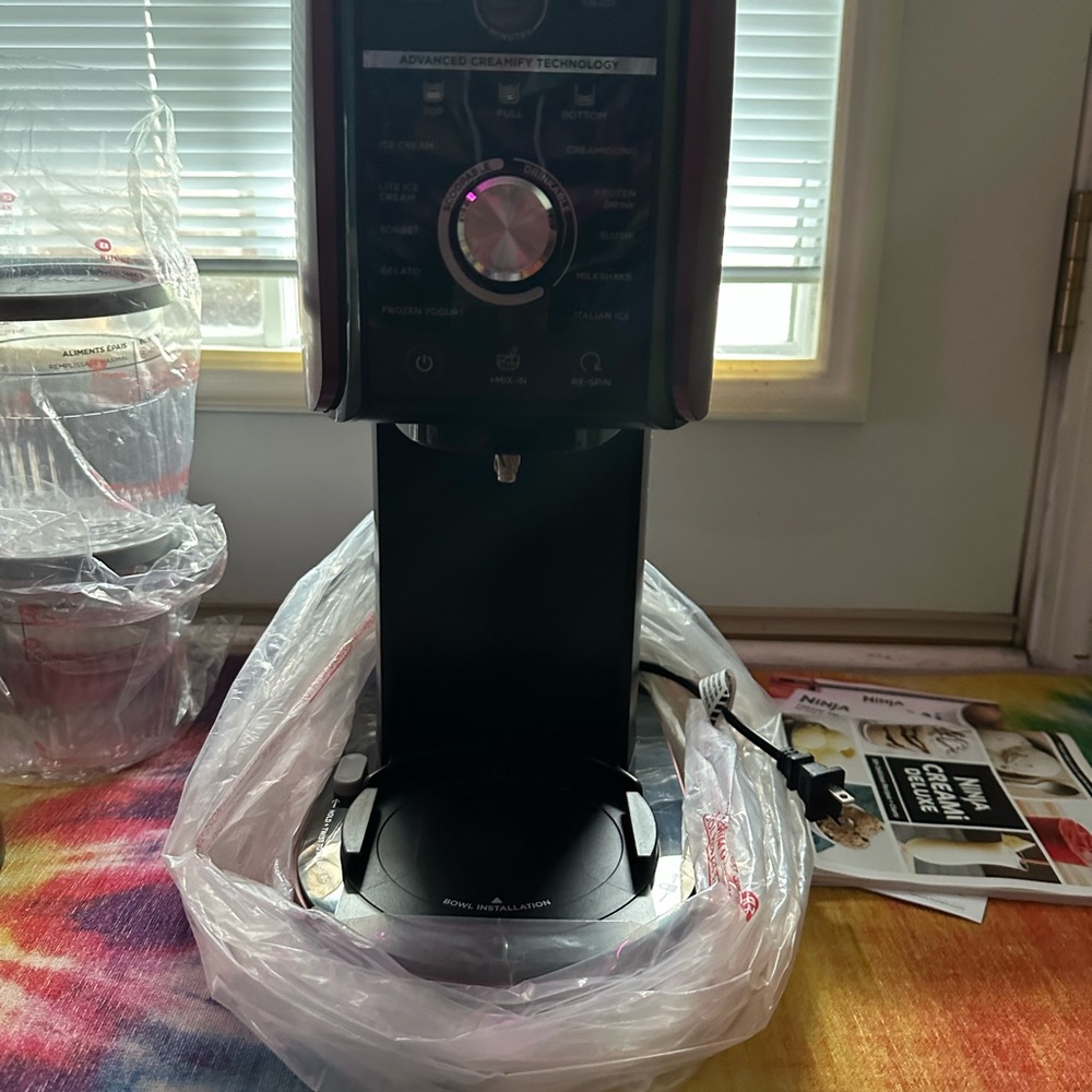 Ninja Deluxe CREAMI XL 11-n-1 ice cream and frozen treat maker